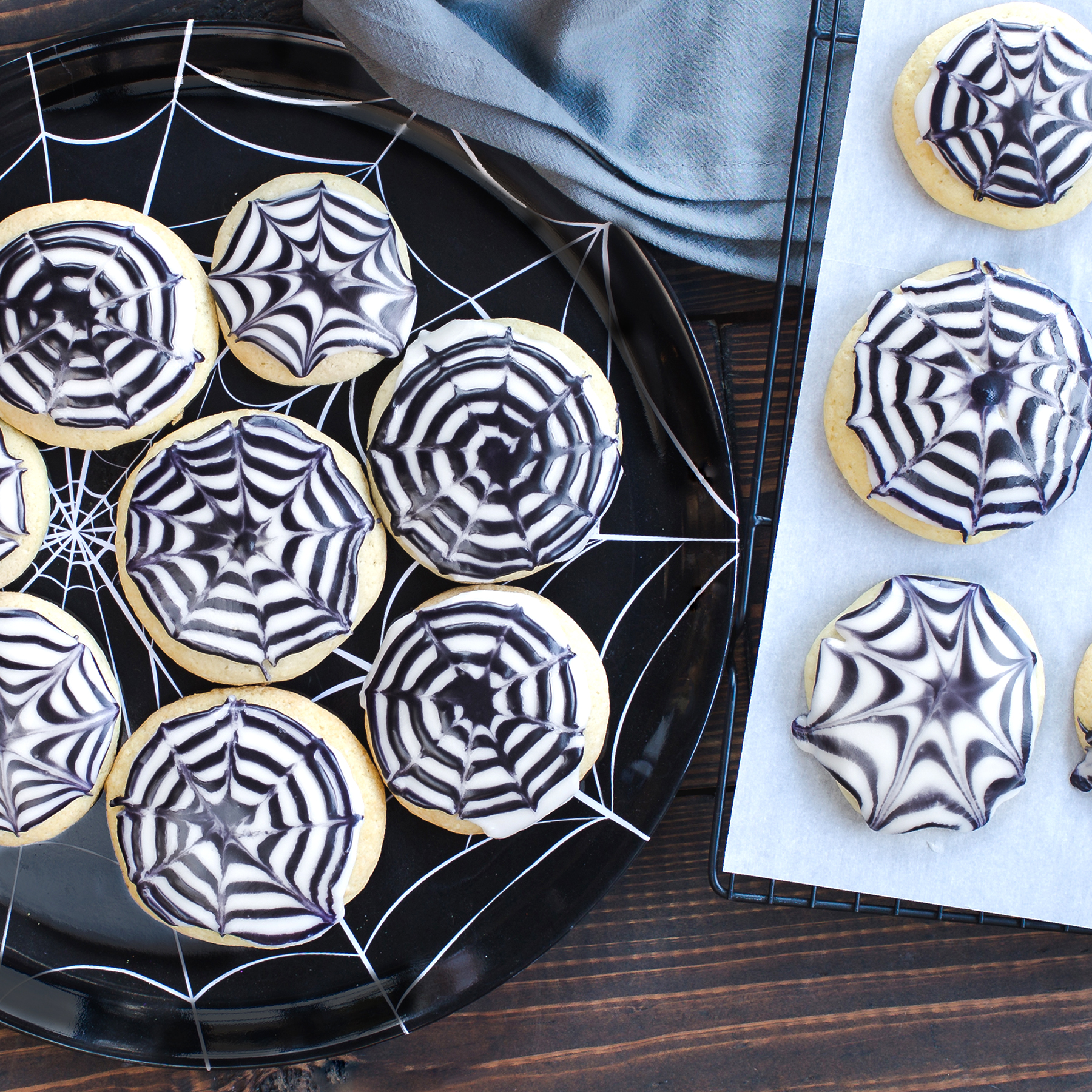 Halloween Spiderweb Cookie Recipe | Reynolds Brands