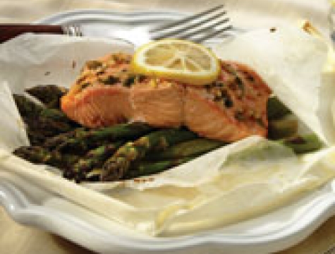 salmon in parchment paper