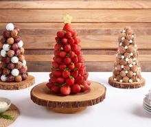 DIY Food Tree Centerpieces