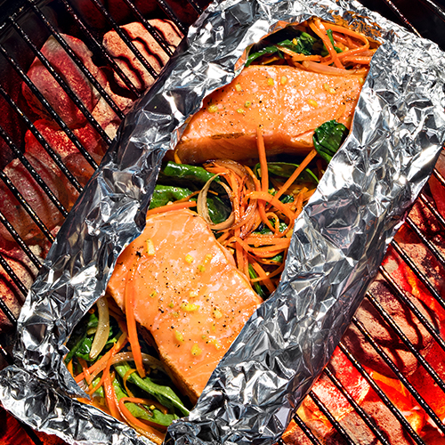 Ginger Sesame Salmon Packets | Reynolds Brands