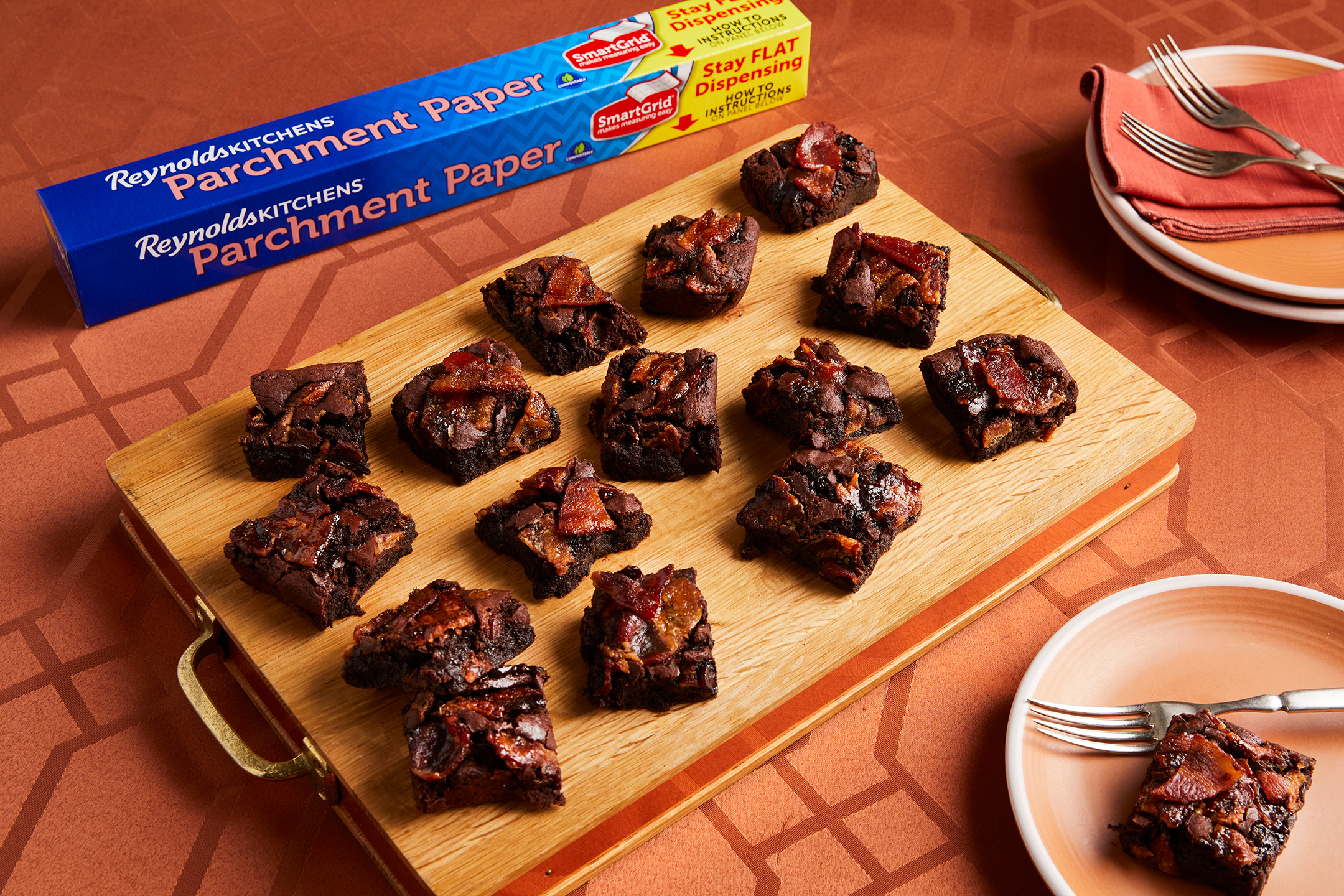 Bacon Bourbon Brownies | Reynolds Brands