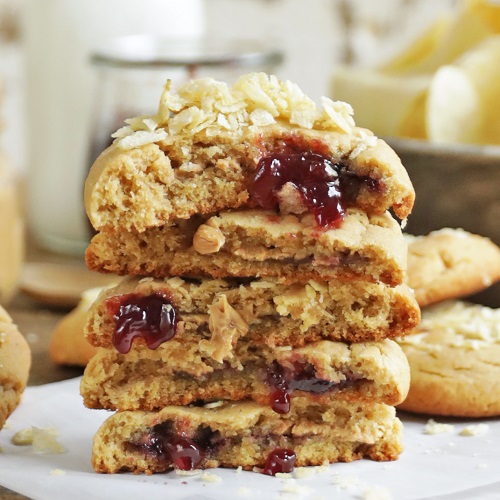 Peanut Butter and Jelly Potato Chip Cookies Recipe | Reynolds Brands