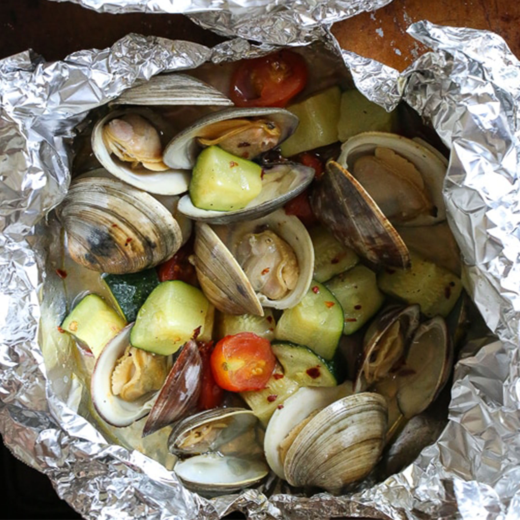 Grilled Clams In Foil Reynolds Brands