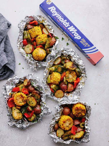 Foil Pack Grilled Vegetables | Reynolds Brands