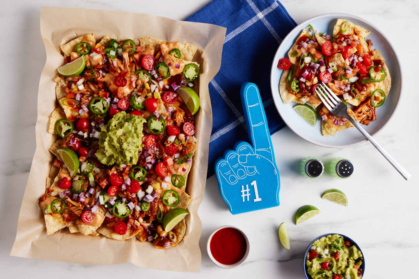 Vegan BBQ Jackfruit Nachos | Reynolds Brands