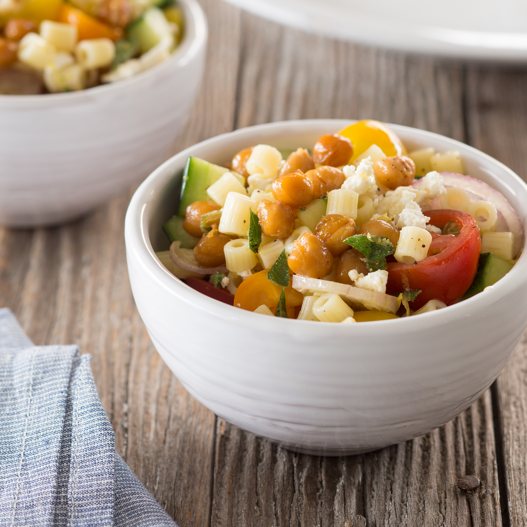 Chickpea, Tomato, and Feta Pasta Salad | Reynolds Brands