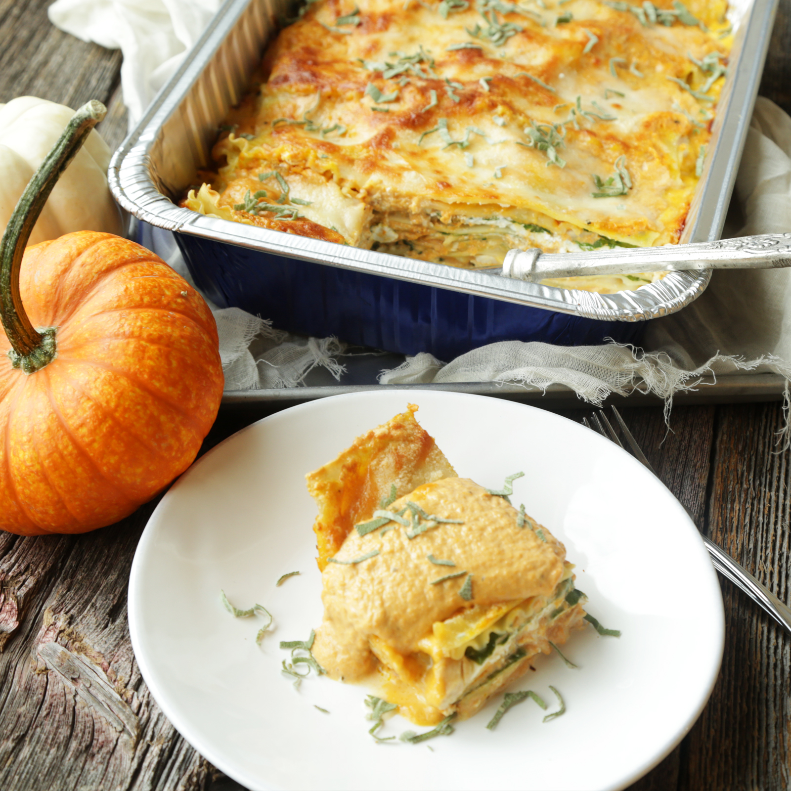 Pumpkin Lasagna with Chicken | Reynolds Brands