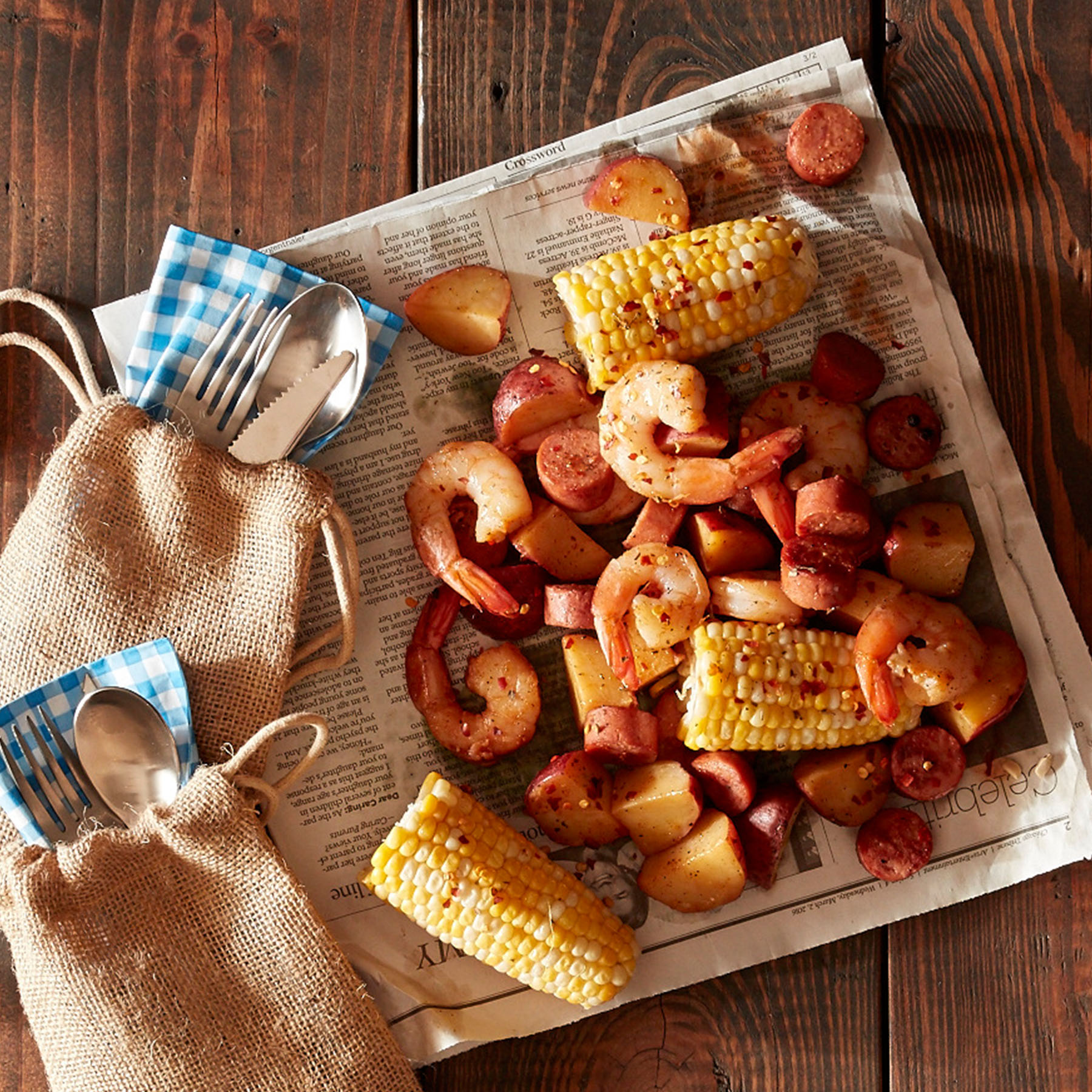 Grilled Cajun Seafood Boil | Reynolds Brands