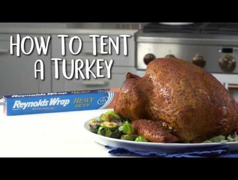 How to Tent a Turkey with Reynolds Wrap® Heavy Duty Aluminum Foil