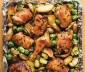 
Sheet Pan Rosemary Chicken, Potatoes &amp; Brussels Sprouts
