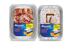 Reynolds Kitchens Disposable Baking Pans with Lids and Carriers