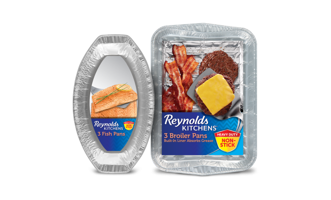 Reynolds® Disposable Bakeware: New Bacon Pan Absorbs Grease