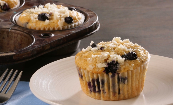 Baking Cup White Blueberry
