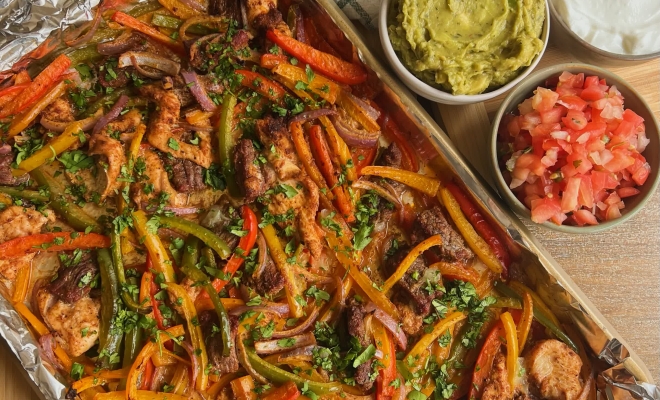 
Sheet Pan Fajitas

