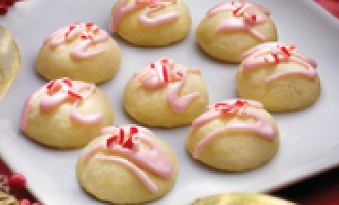 
Peppermint Meltaways Christmas Cookies
