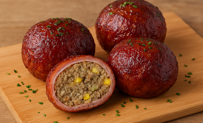 
Bacon Wrapped Onion Bombs
