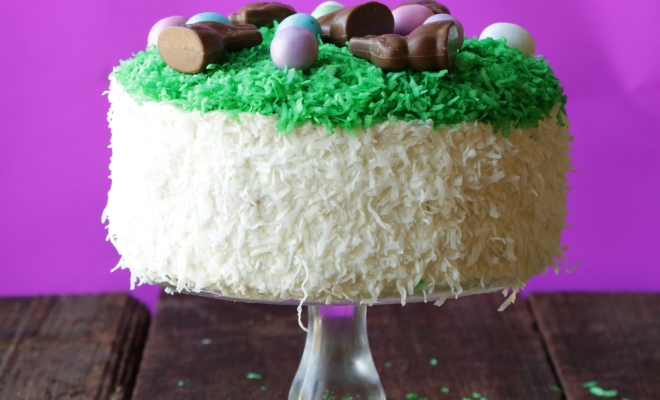 
Easter Coconut Cake with Layers Recipe
