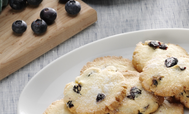 
Lemon Blueberry Cookies
