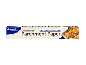 Reynolds Kitchens Unbleached Parchment Paper Packaging