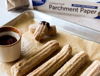 Baked Cinnamon Sugar Churros