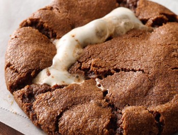 Hot Chocolate Marshmallow Cookies