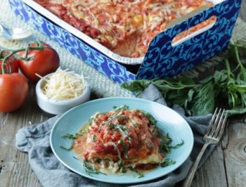 Sausage and 4-Cheese Lasagna