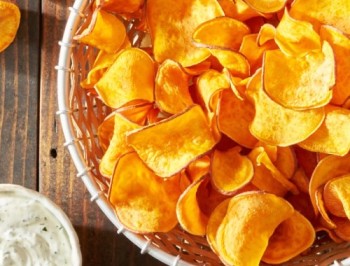 Baked Homemade Sweet Potato Chips