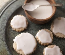 Bizcochitos with Lemon Glaze