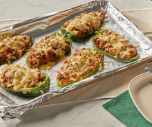 Stuffed Poblano Peppers