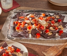 Red, White, and Blue Nachos