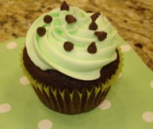 Mint Chocolate Chip Cupcakes