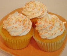 Orange Cream Cupcakes