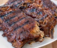 Dry Rub Grilled Baby Back Ribs