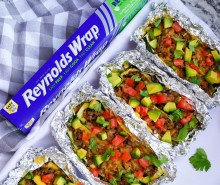 Grilled Zucchini Taco Boats