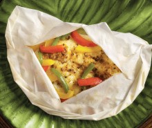 Lemon Pepper Cod In Parchment