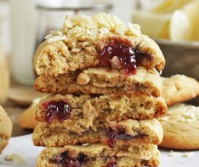 Peanut Butter and Jelly Potato Chip Cookies Recipe