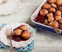 Cherry &amp; Pickle Cobbler