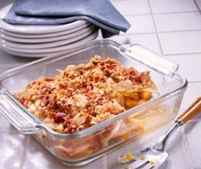 Squash, Pear, and Onion au Gratin