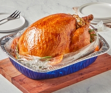 Roasted Orange Turkey with Green Beans