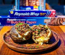 Pulled Pork Loaded Baked Potatoes