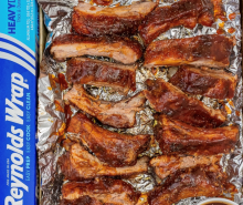 Easy and Quick Grilled Foil-Wrapped Ribs