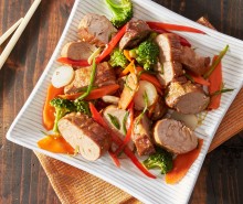 Asian Pork Tenderloin Packets