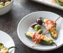 Bacon-Wrapped Jalapeño Poppers