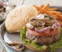 Blue Cheese Stuffed Burgers