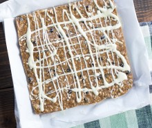 No Bake Blueberry Cookie Bars