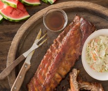 Bourbon-Glazed BBQ Ribs