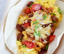 Scrambled Egg Burrito