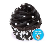 Chocolate Cappuccino Black Tie Cupcakes