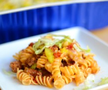 Cheeseburger Casserole