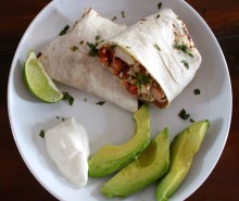 Easy Chicken Burritos